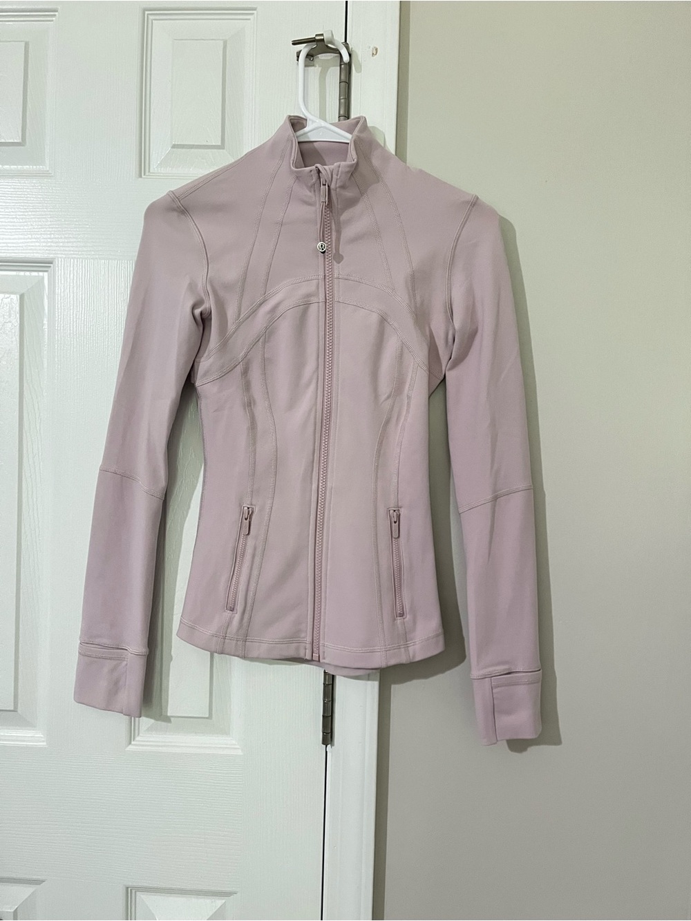 lululemon athletica Soft Mauve Fitted Zip-Up Jacket